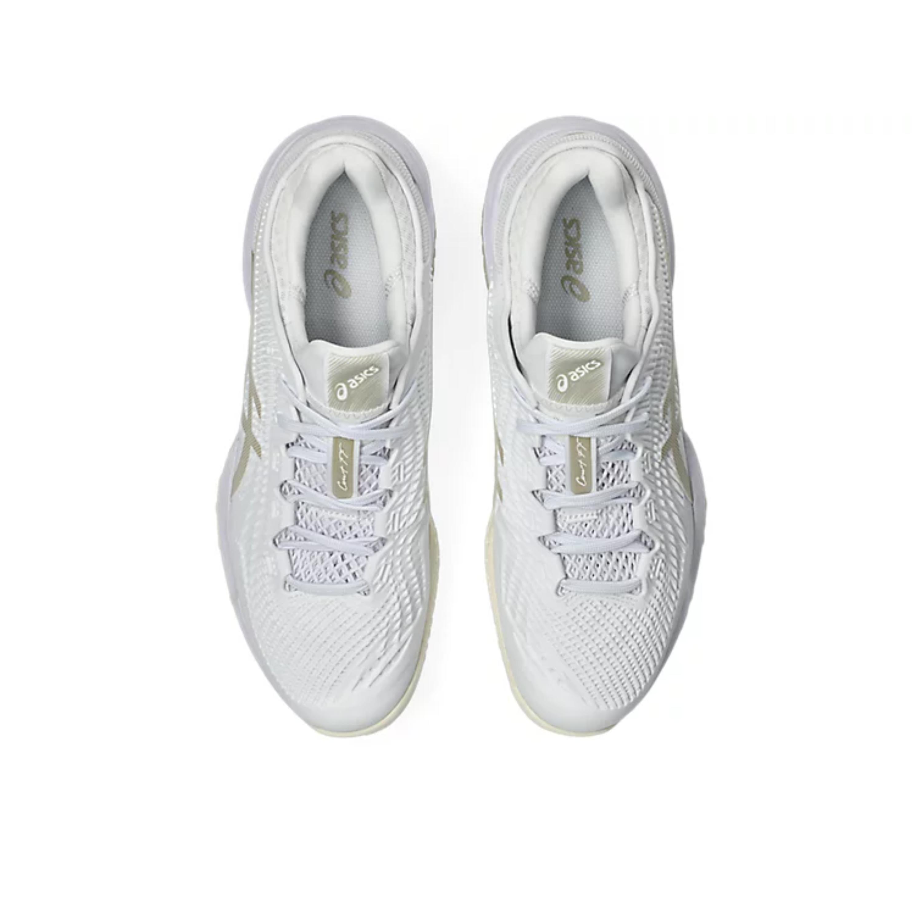 アシックス テニスシューズ コートFF3OC White/Putty色＜1041A369_107＞