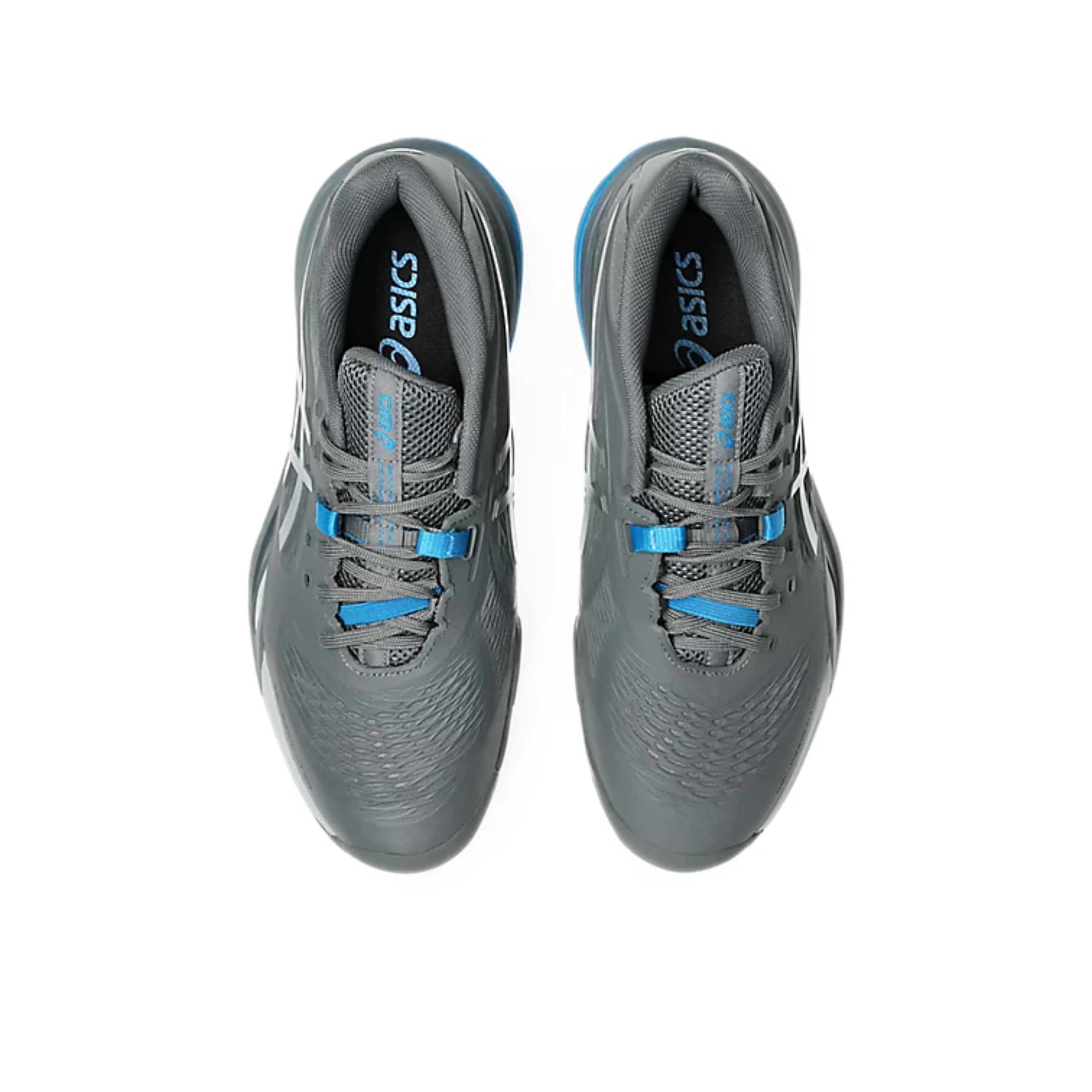 アシックス テニスシューズ ゲルレゾリューションXOCワイド スティール