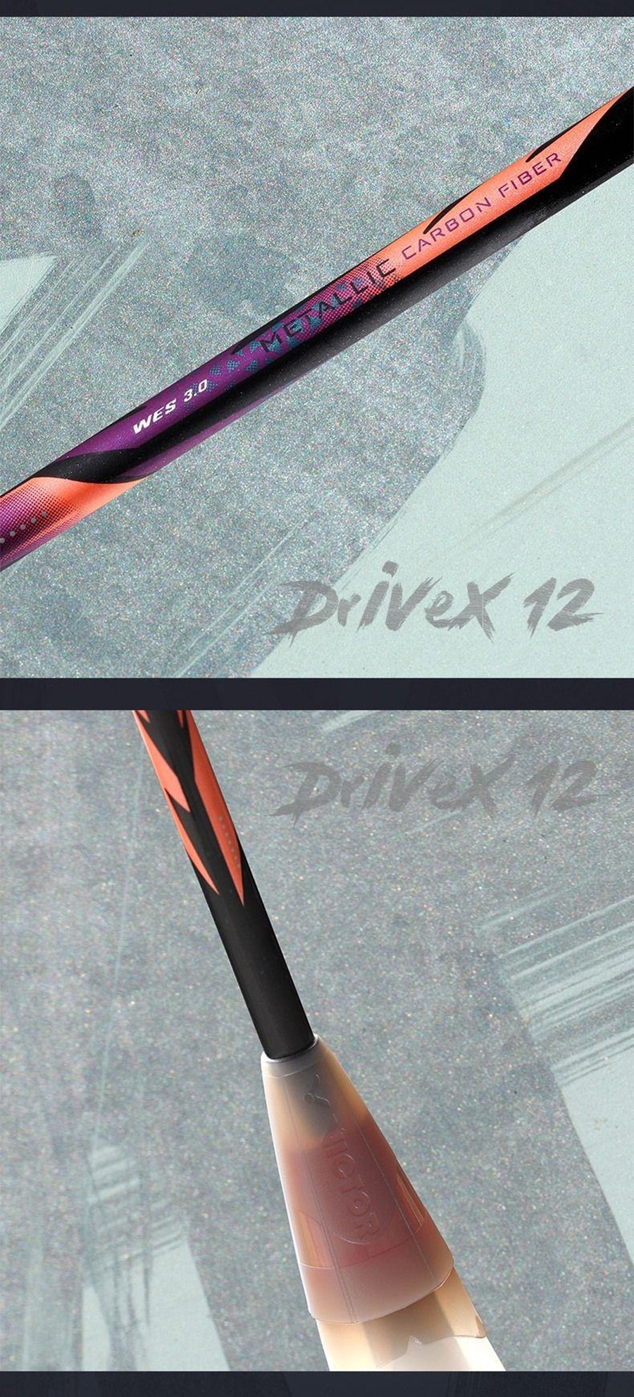 VICTOR バドミントンラケット DriveX-12/ドライブエックス12＜DX