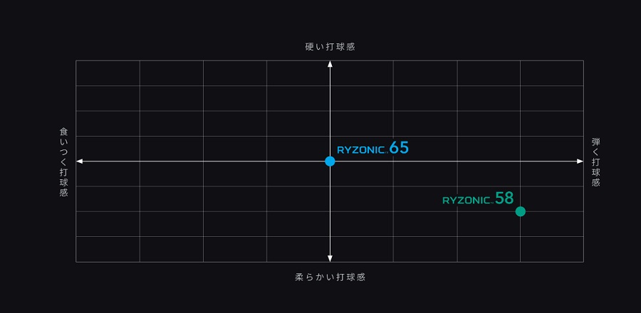 ゴーセン バドミントンガット RYZONIC65/ライゾニック65＜BSRY65＞